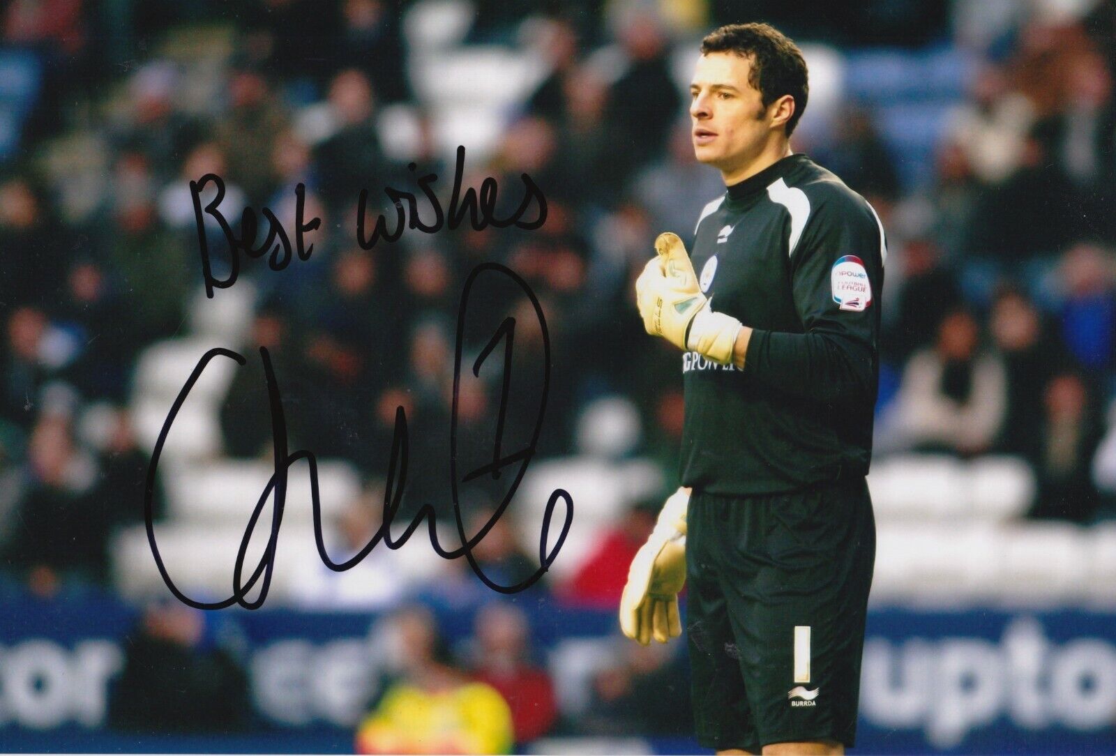 Chris Weale Hand Signed 12x8 Photo Poster painting - Leicester City Football Autograph 2.