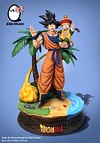 Son Goku & Son Gohan - Dragon Ball Resin Statue - EGGS Studios [In Stock]