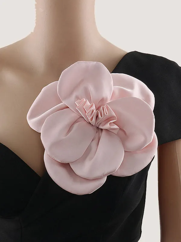 Three-Dimensional Flower Brooch Accessories