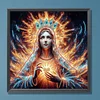 Religiöse Madonna - speziell geformtes Diamantgemälde - 30*30cm