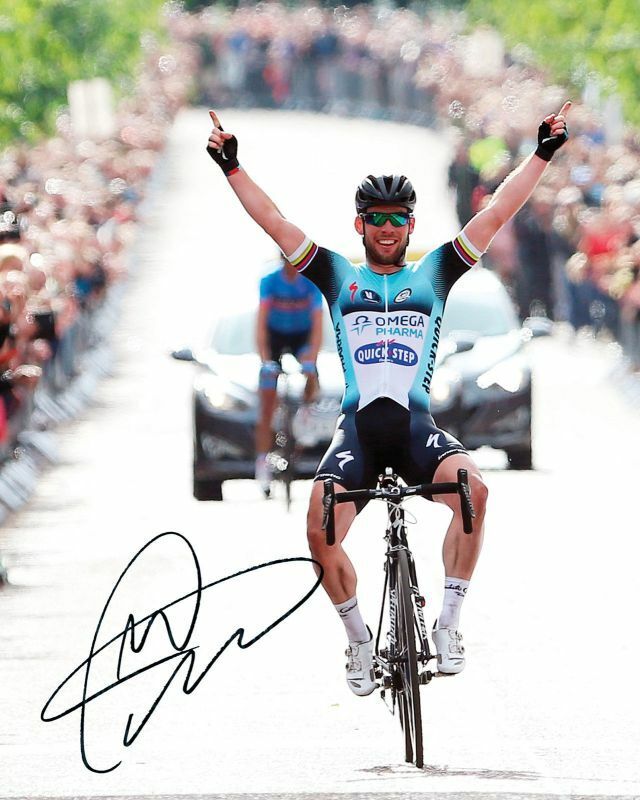 Mark Cavendish Autograph Signed Photo Poster painting Print