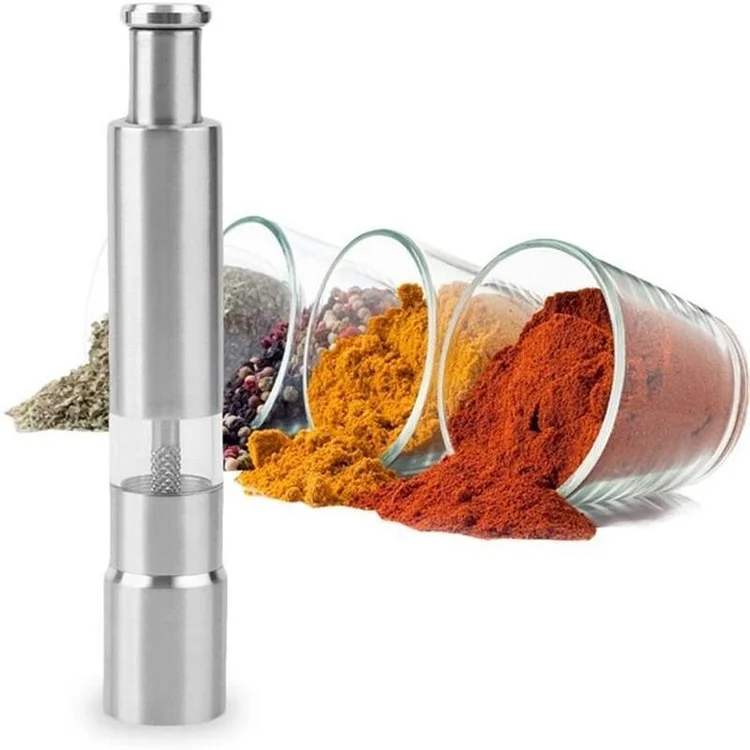 Thumb Push Salt and Pepper Grinder
