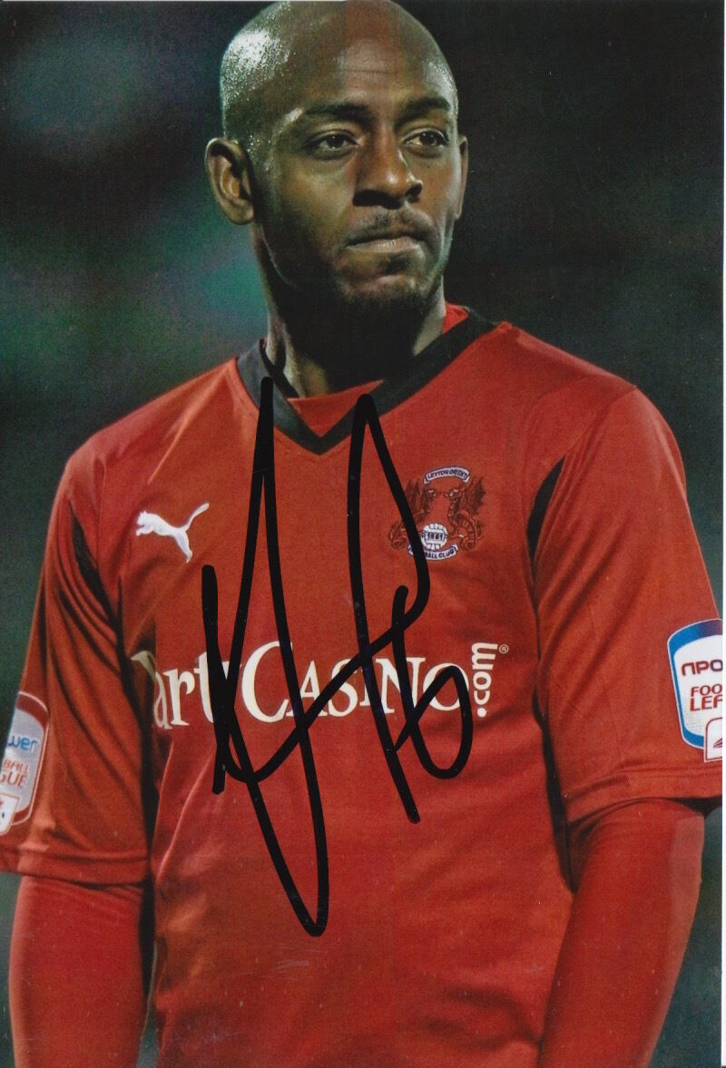 LEYTON ORIENT HAND SIGNED TERRELL FORBES 6X4 Photo Poster painting.