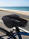 Carbon 3D Printed Bike Saddle Lightweight Short Nose Racing Bicycle Seat Shockproof Ultralight Road MTB Cycling Cushion Cycling Accessories