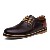 2023 Men's Large Size Fashionable Business Casual Leather Shoes