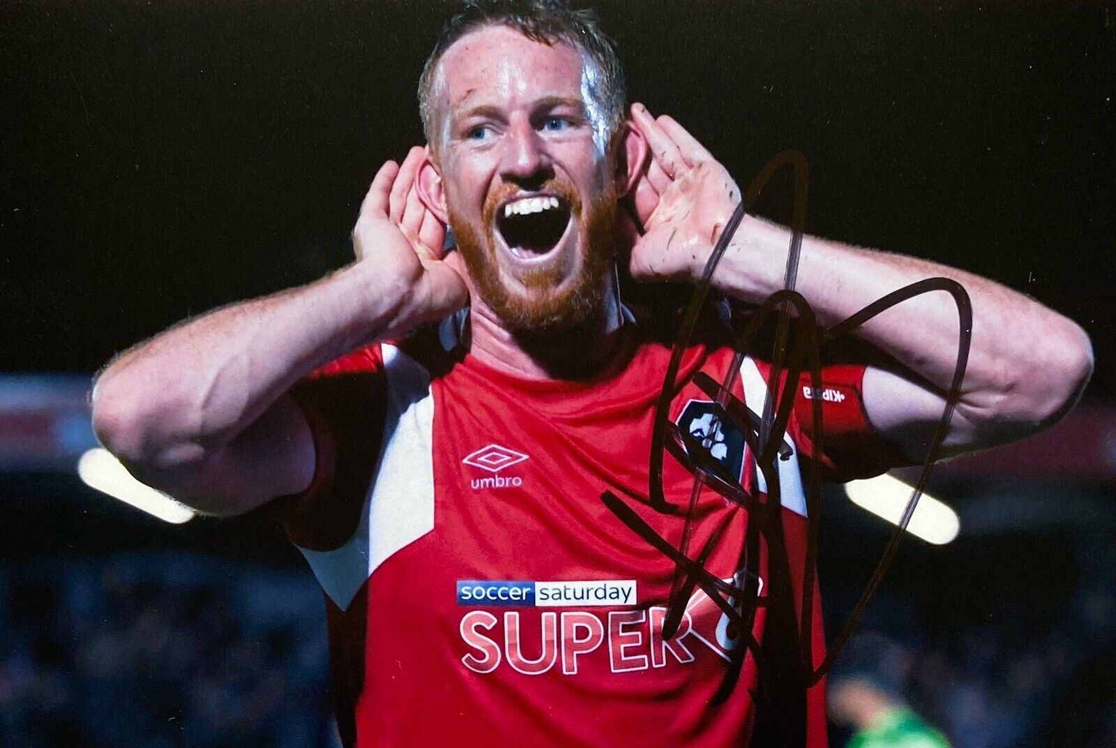 Adam Rooney Genuine Hand Signed 6X4 Photo Poster painting - Salford City 4