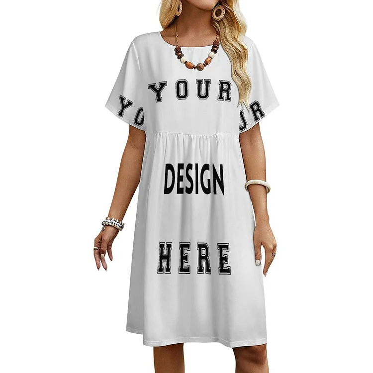 Personalized Design A Sleeved Dress