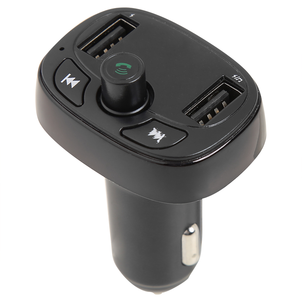 

Car FM Transmitter Bluetooth Handsfree MP3 Player 3.4A USB Charger, Grey, 501 Original