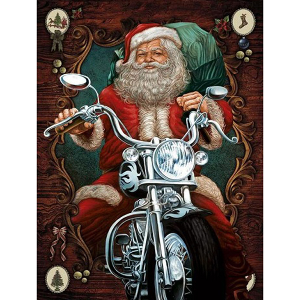 

Santa Claus - Round Drill Diamond Painting - 40*50CM, 501 Original