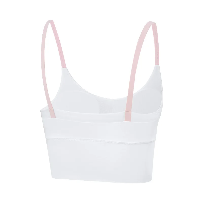 ladies' long sports bra tank