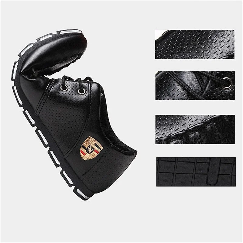 Athvotar New Fashion Men Loafers Men Leather Casual Shoes High Quality Adult Moccasins Men Driving Shoes Male Footwear Unisex 601-0