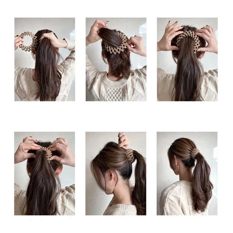 (🔥Last Day Promotion - Save 48% OFF) Bird Nest Magic Hair Clip - Buy 4 Get Extra 10% OFF