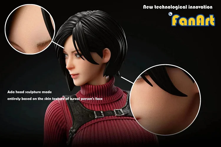 Ada Wong Resident Evil 4 Remake Figura a Escala 1:10 