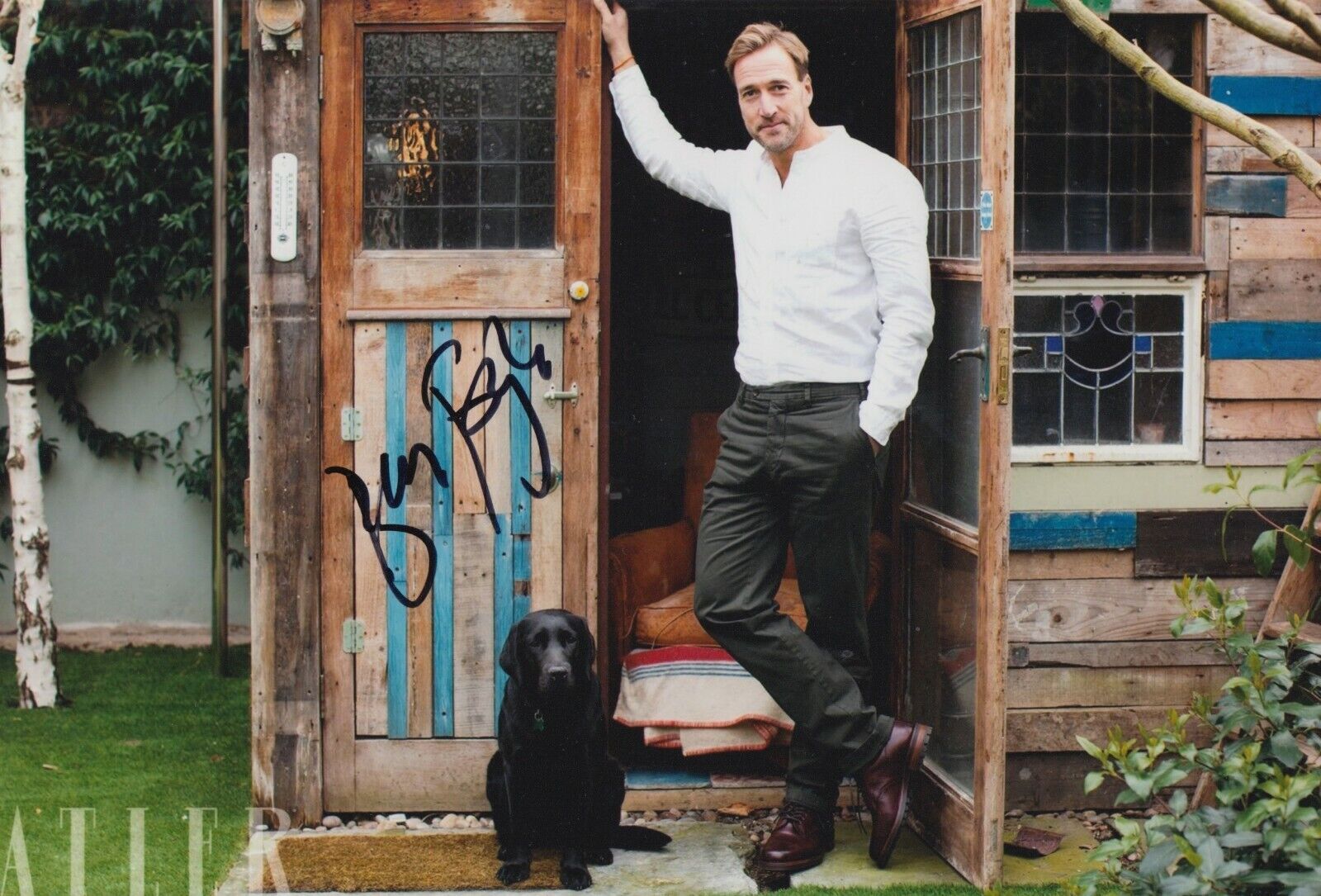 Ben Fogle Hand Signed 12x8 Photo Poster painting - Tv Autograph 1.