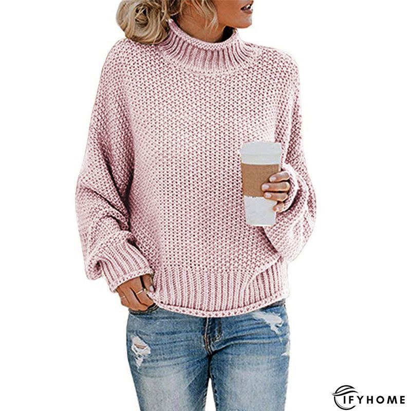 Elegant Long Sleeve Paneled Sweater | IFYHOME