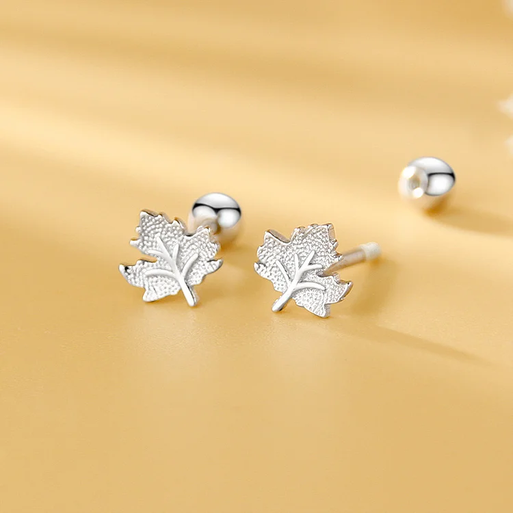 Exquisite Maple Leaf Earrings for Woman for Girls