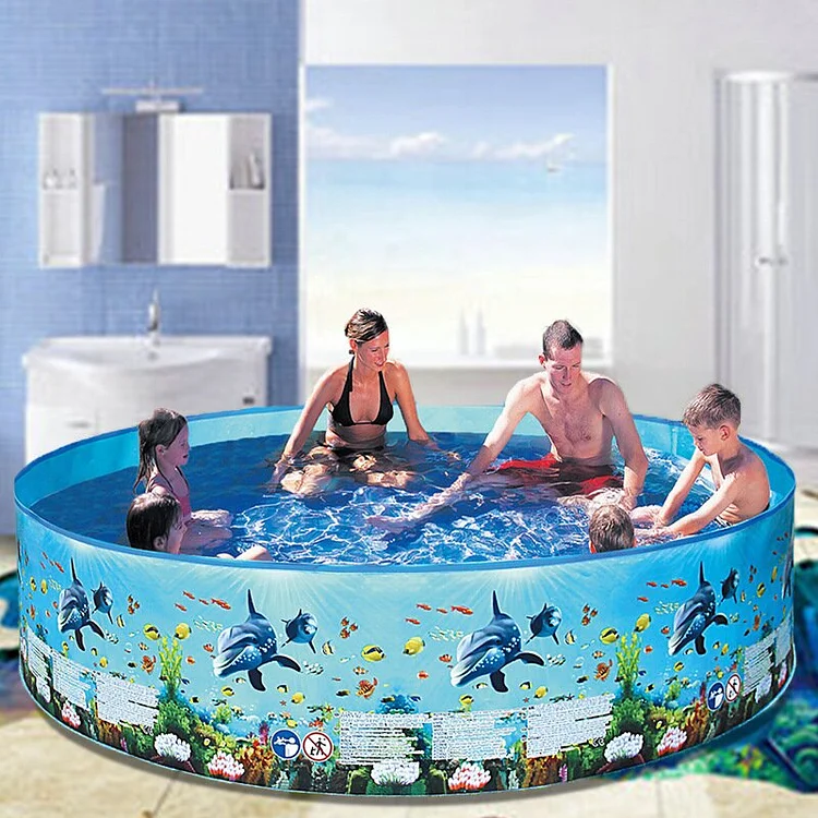 4ft/5ft/6ft Thickened Inflatable Swimming Pools