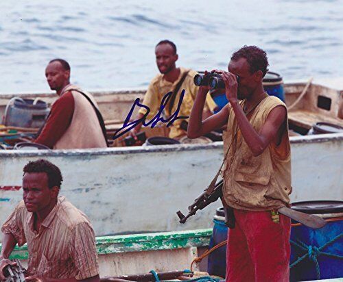 Barkhad Abdi Signed Autographed 8x10 Photo Poster painting Captain Phillips COA VD