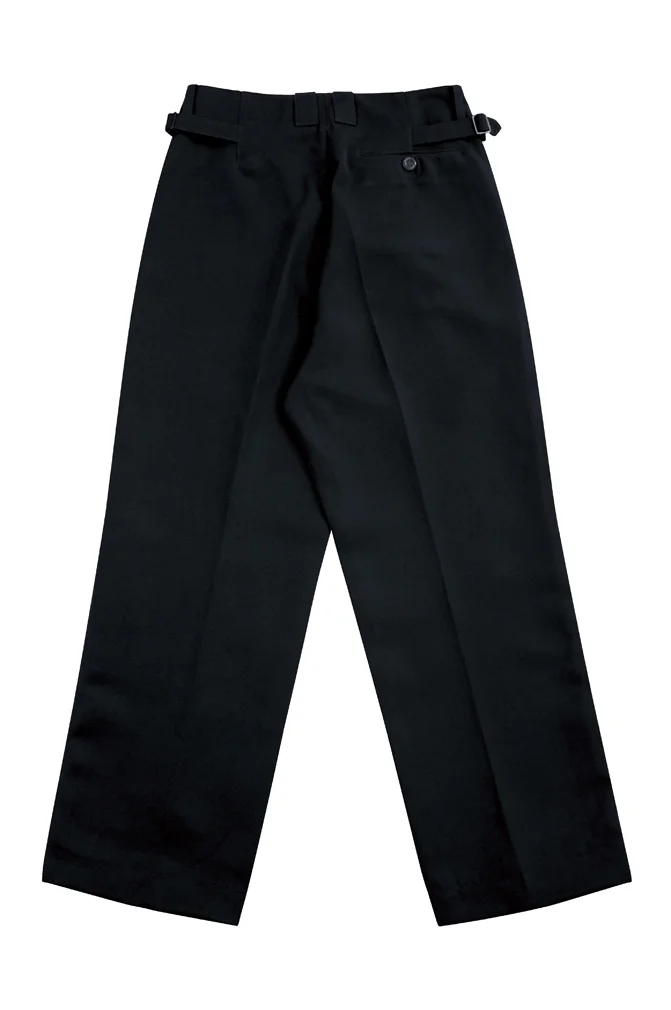   Polizei German Officer Black Gabardine Trousers German-Uniform