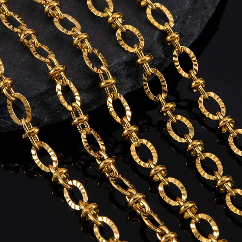 1 M Per Pack 304 Stainless Steel Diameter 4.2mm Jewelry Accessories Chain