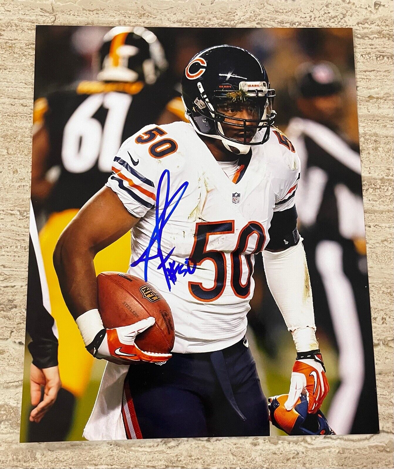 James Anderson Chicago Bears Autographed Signed 8X10 Photo Poster painting W/COA