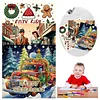 3PCS Christmas Coloring Book Set Mindfulness Art Books for Adults 