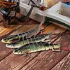 3Pcs Sinking Wobblers Fishing Lures Multi-Section Hard Bait for Pike Bass Trout