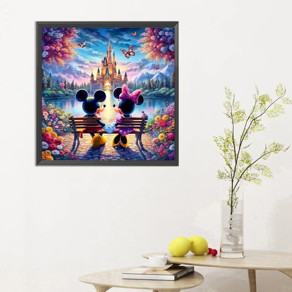 Diamond Painting - Full Round Drill - Mickey Mouse(Canvas|30*30cm)