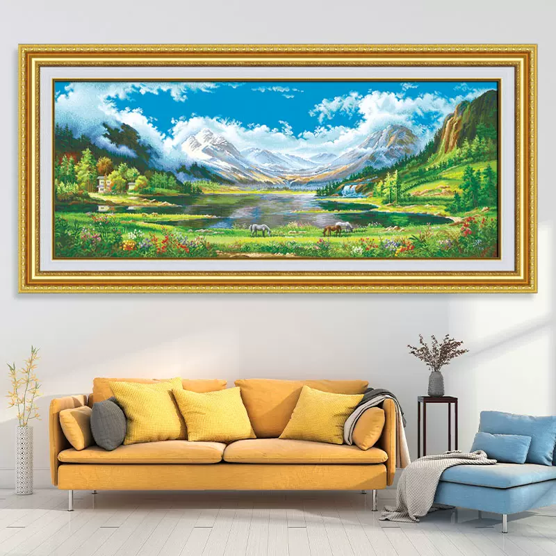 [ZZ5320-Tianshan Shengjing]  Painting Fairy Cross Stitch