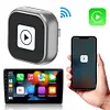 2 in 1 Wireless CarPlay Android Auto Adapter Plug & Play for Factory Wired Cars