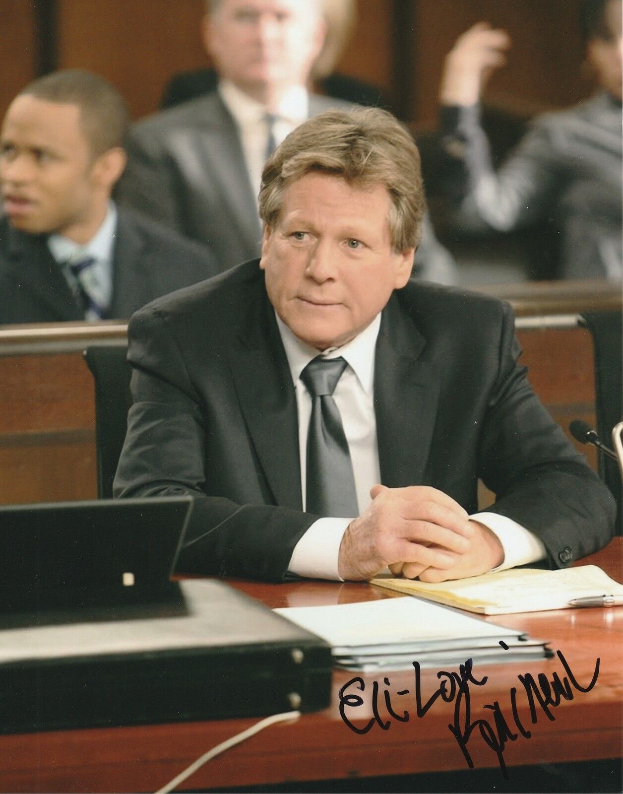 RYAN O'NEAL Autographed Signed BONES MAX KEENAN Photo Poster paintinggraph - To Eli