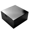 100 Pack | 4"x4"x2" Black Cake Cupcake Party Favor Gift Boxes, DIY