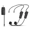 Wireless head-mounted microphone
