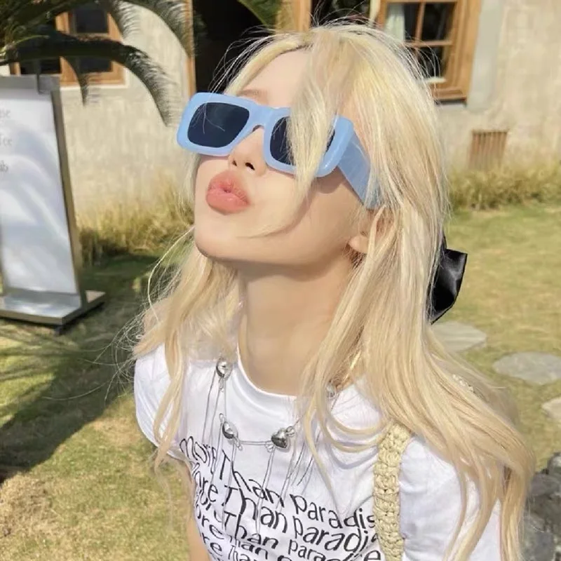 Danccia INCITY Chunky Square Frame Sunglasses 