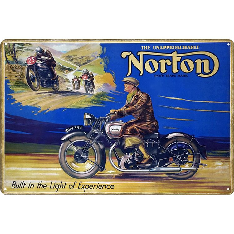 Norton Motorcycle - Vintage Tin Signs/Wooden Signs - 20*30cm/30*40cm