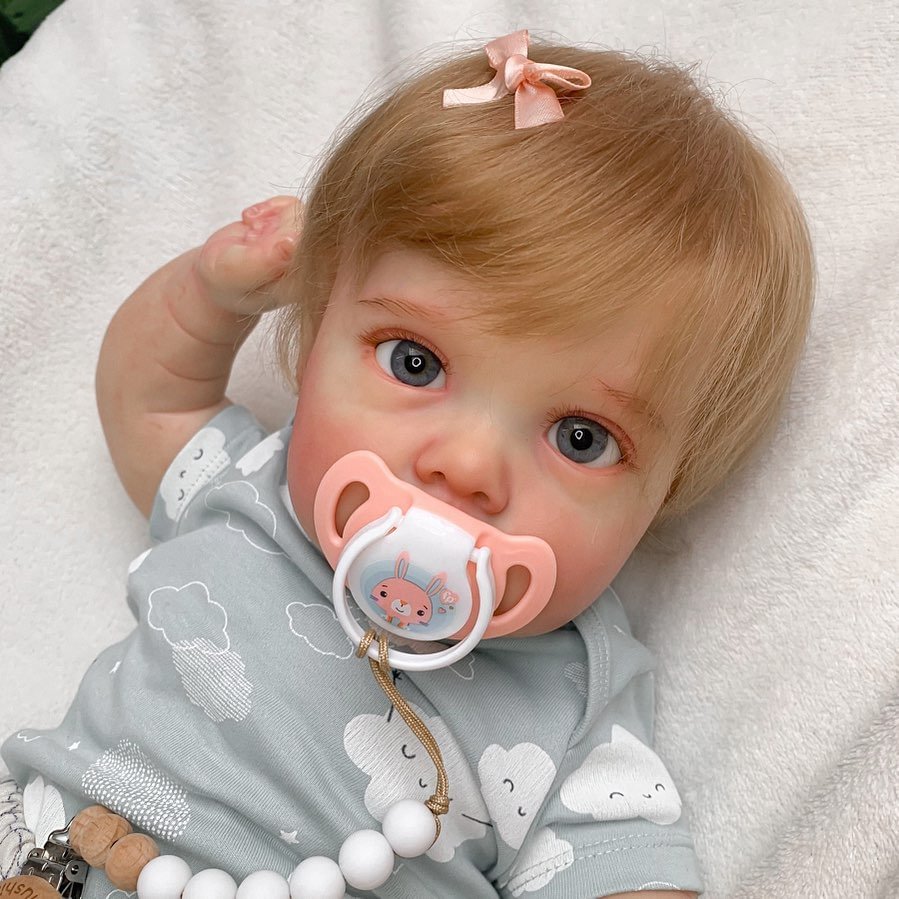 [Dolls with "Heartbeat" and Sound]15'' Anaya Realistic Reborn Baby Girl