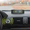 Tire Pressure Monitoring System with 4 Sensors USB/Solar TPMS for Car SUV Sedan