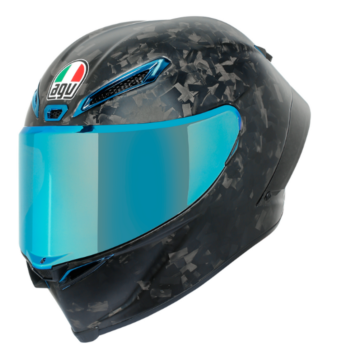 AGV Pista GP-RR - Futuro Copy Helmet Commemorative Limited Edition Ice Blue Motor Helmet