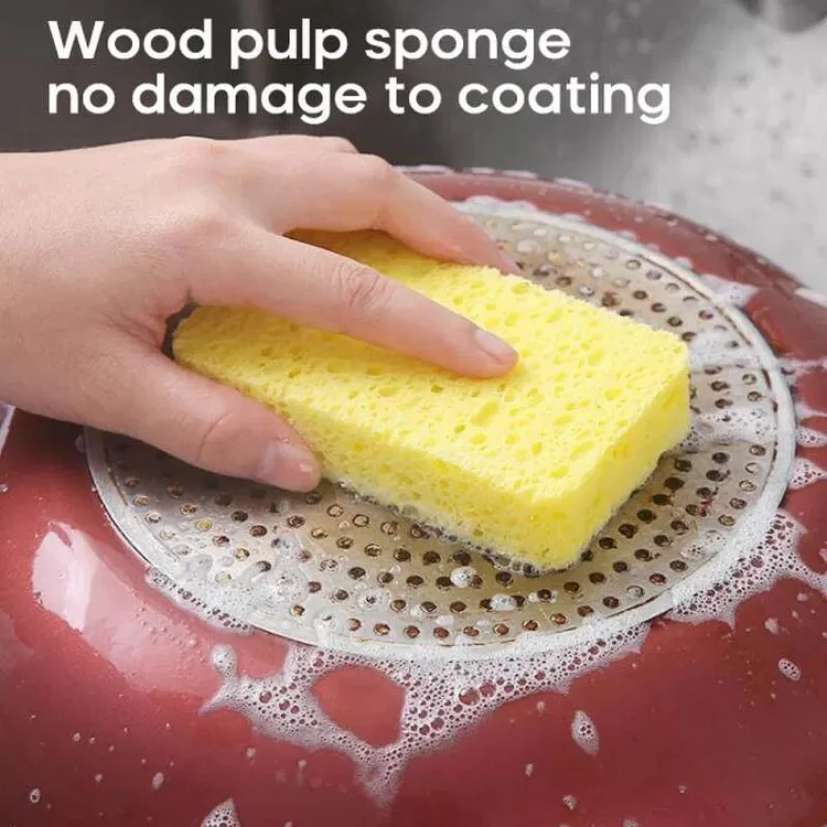 Anti-scratch kitchen and bathroom cleaning dishwashing sponge, a must-have for household tableware washing