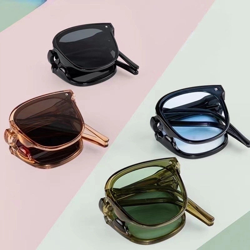 Casual Color Block Pc Square Full Frame Women's Sunglasses