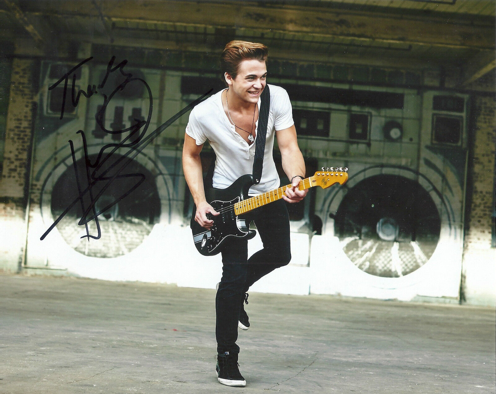 HUNTER HAYES 'THE 21 PROJECT' COUNTRY SINGER SIGNED 8X10 PICTURE *COA 1