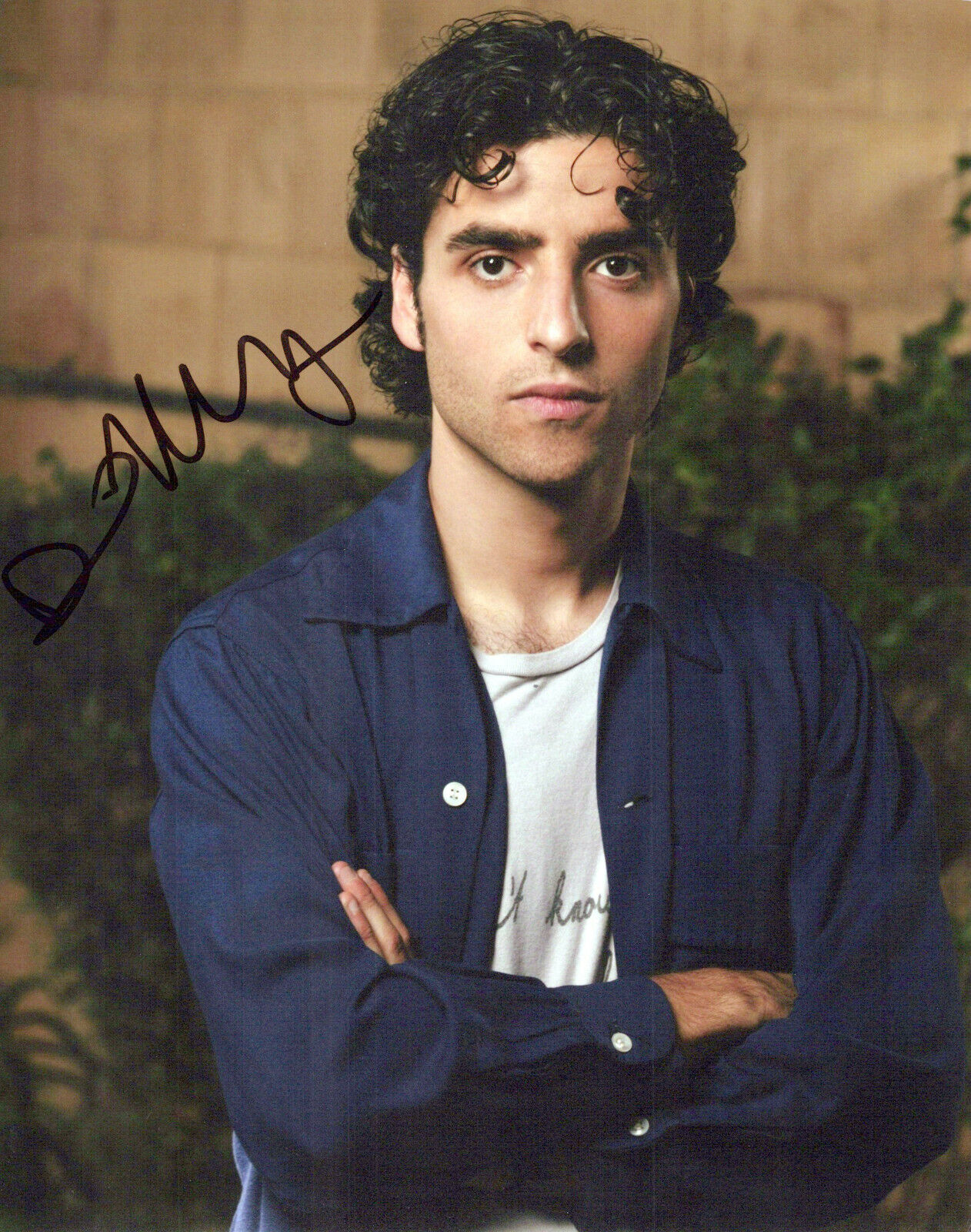 David Krumholtz Numb3rs autographed Photo Poster painting signed 8X10 #4 Charlie Epps