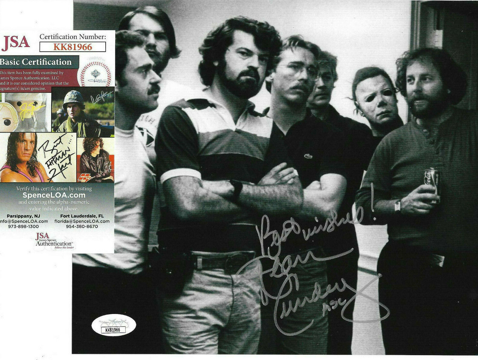 Dean Cundey Signed 8x10 Photo Poster painting Autograph, Cinematographer, Halloween, JSA COA