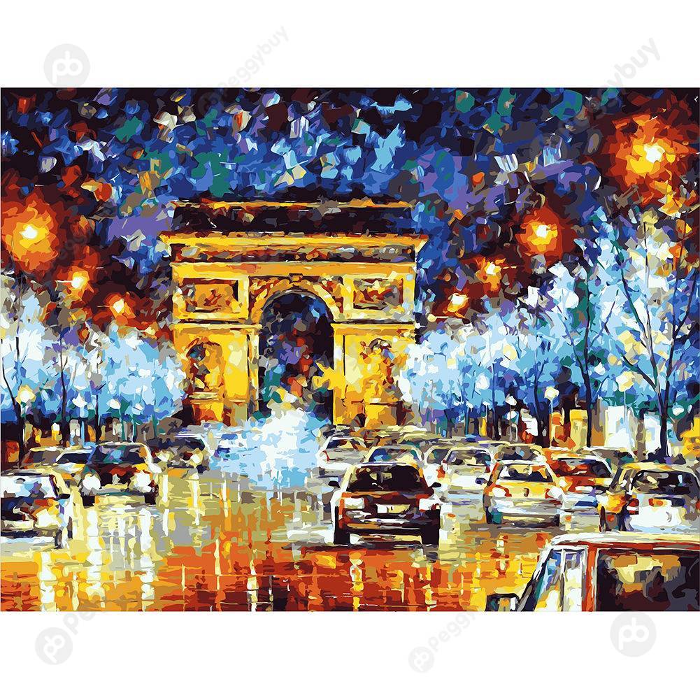 

40*50CM Paint By Numbers-Triumphal Arch, 501 Original