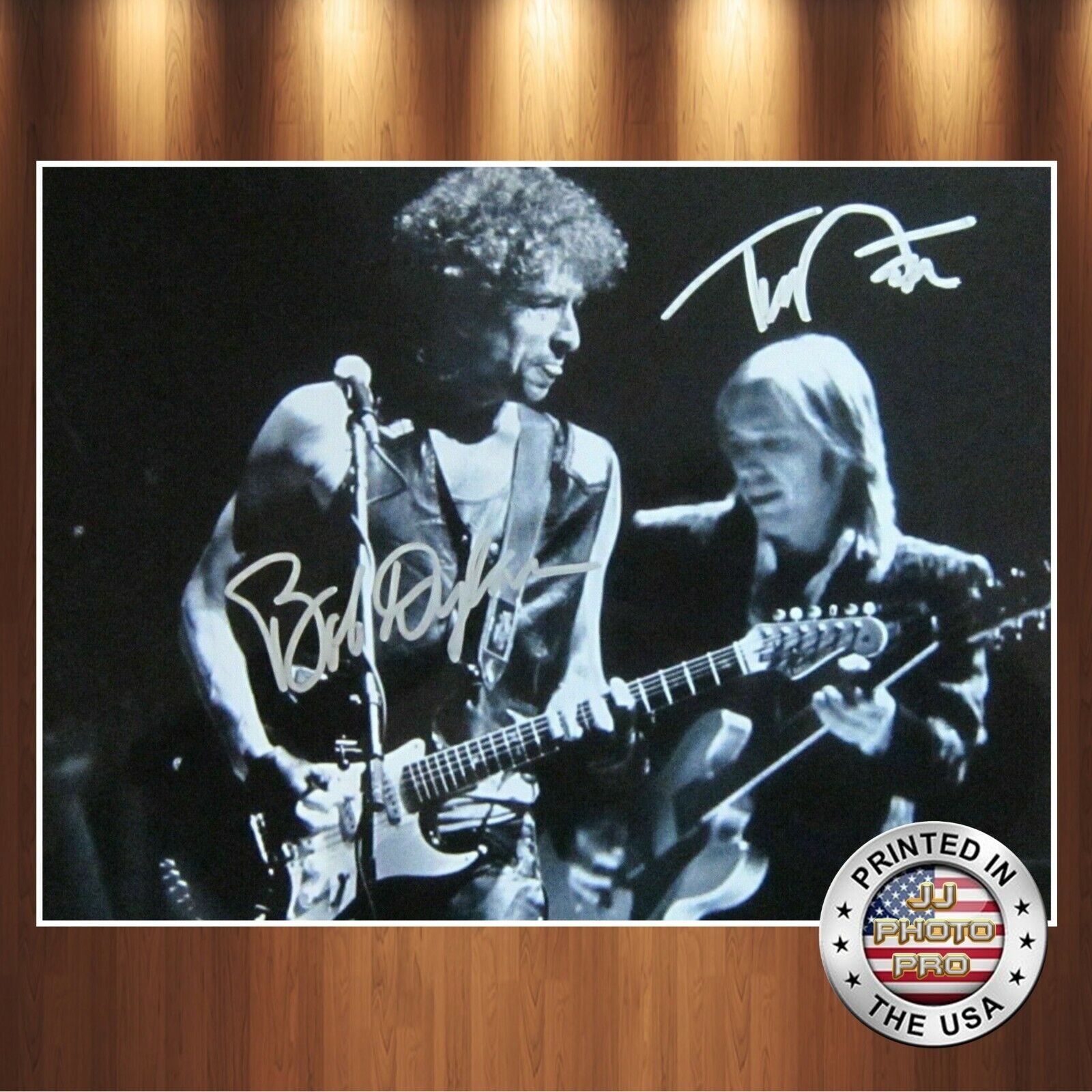 Bob Dylan Tom Petty Autographed Signed 8x10 Photo Poster painting REPRINT