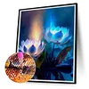 Diamond Painting -DIY Round Drill Lotus