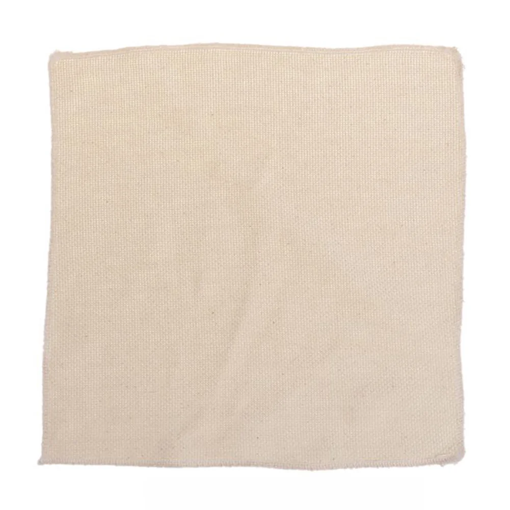 Monjes de algodón tela punzón aguja aguja bricolaje bordado tela (20 * 20cm)