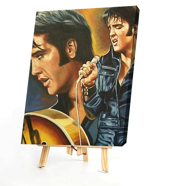 Elvis Presley - Painting By Numbers - 40*50CM gbfke