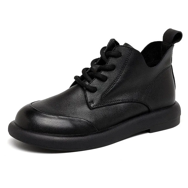 Women's Martin First Layer Calf Genuine Lace Boots