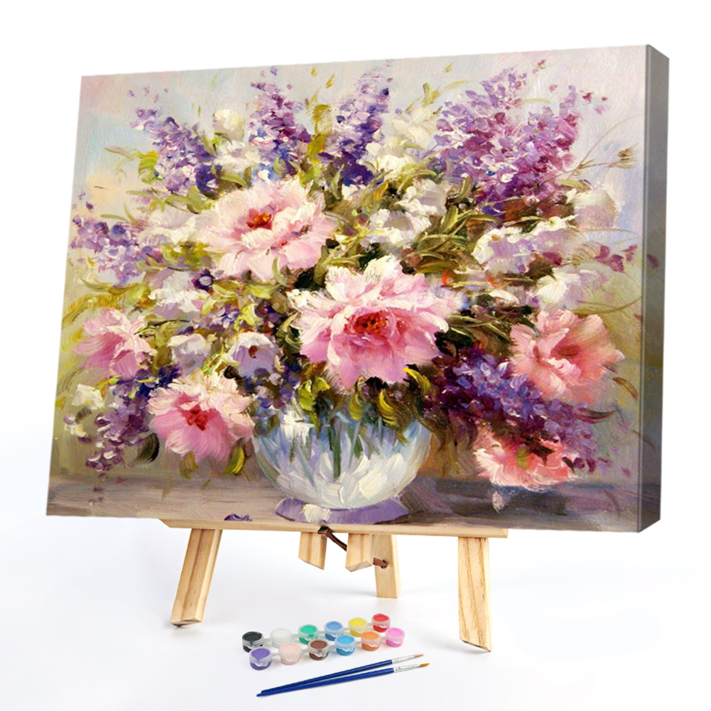 

40*50CM Paint By Numbers-Flower Bouquet, 501 Original